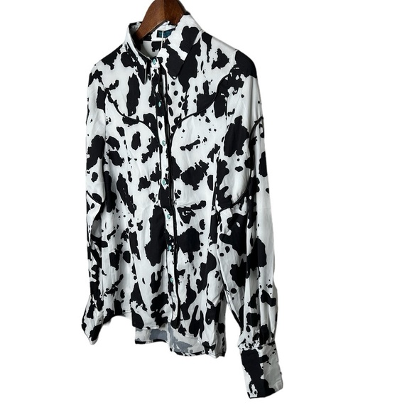 Fashion Express USA Western Snap Women’s Long Sleeve Shirt - Picture 6 of 15